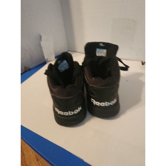 REEBOK Baby~Toddler Boy's High Top Lace Up Sneakers 11 Black - Picture 3 of 6